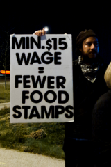 Low Wages = food stamps